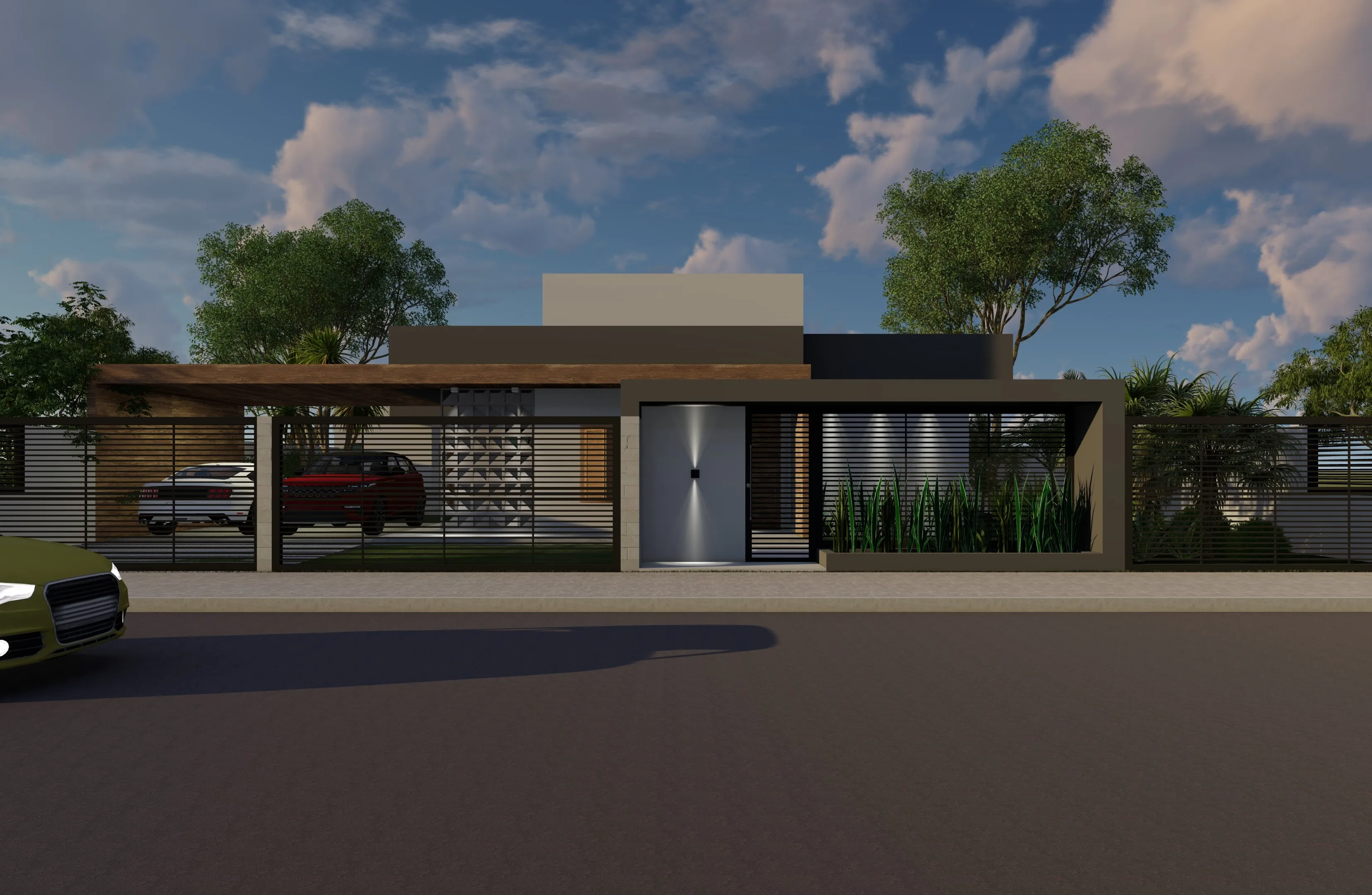 Projeto arquitetônico residencial — Residência JM